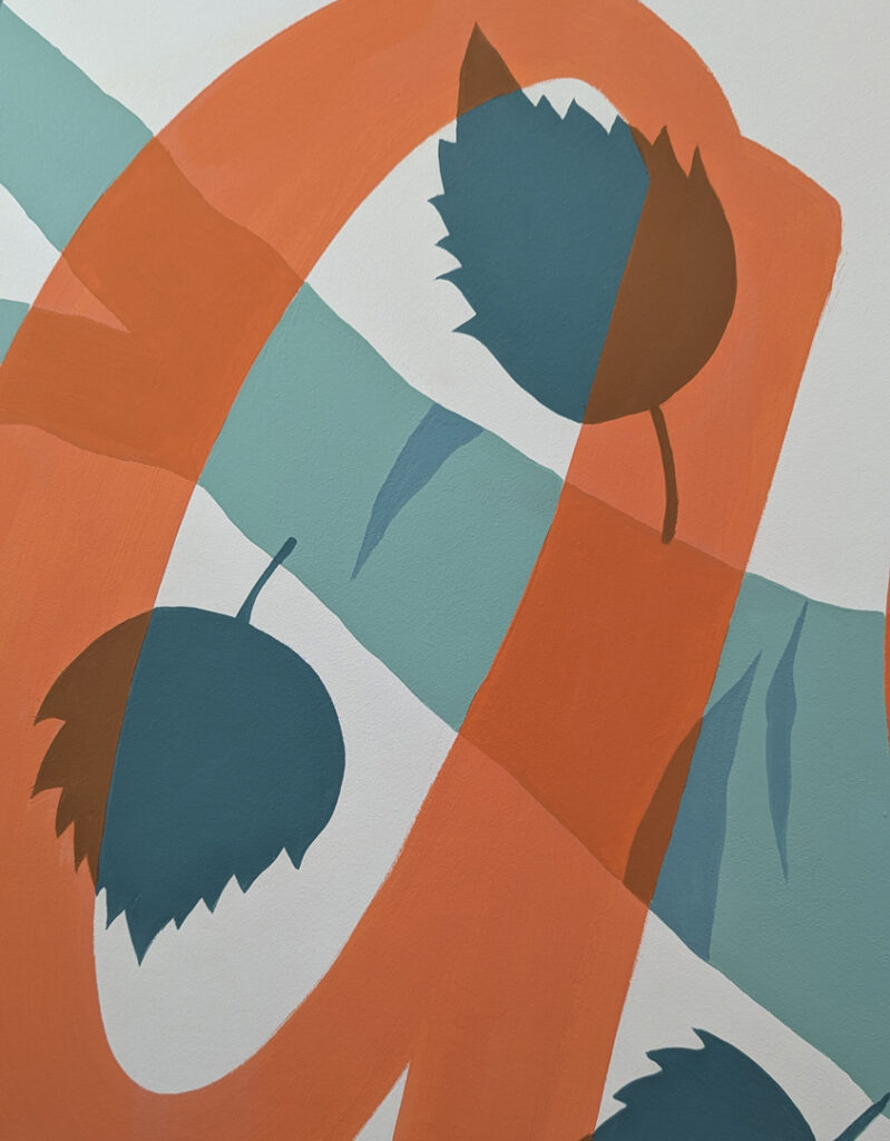 Fresque murale artistique peinte à la main par Murs en Couleurs Paris