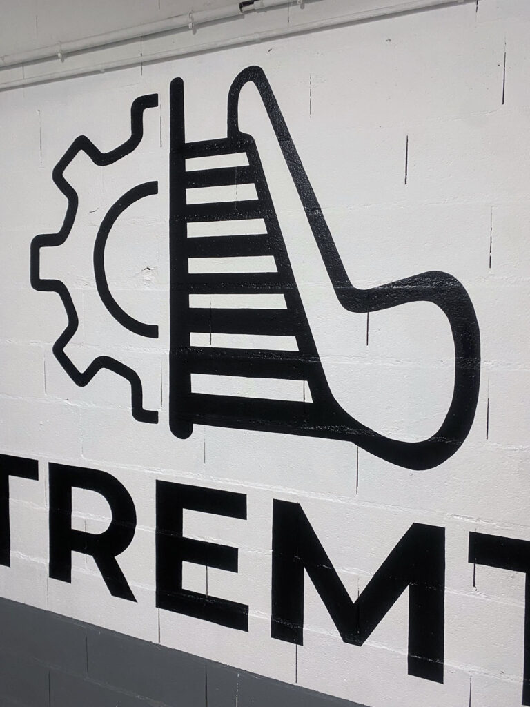 Fresque commerciale et décoration murale entreprise peinte à la main Paris