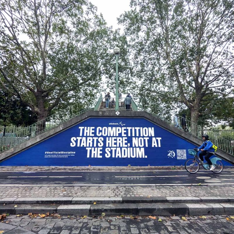 fresque commerciale Paris