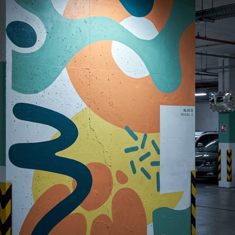 Fresque murale artistique sur mesure Paris