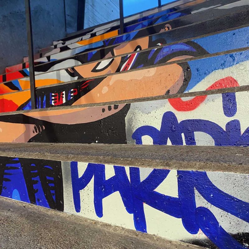 MURS EN COULEURS PEINTRE MURALISTE